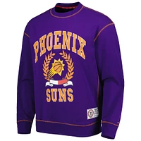 Men's Tommy Jeans Purple Phoenix Suns Peter French Terry Pullover Crew Sweatshirt