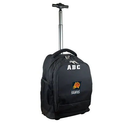 Phoenix Suns MOJO 19'' Personalized Premium Wheeled Backpack - Black