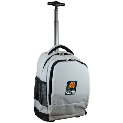 Phoenix Suns MOJO 19'' Premium Wheeled Backpack - Gray