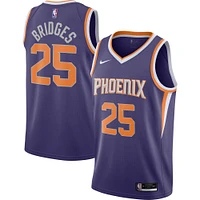 Maillot Nike Mikal Bridges Violet Phoenix Suns 2020/21 Swingman Player - Icon Edition