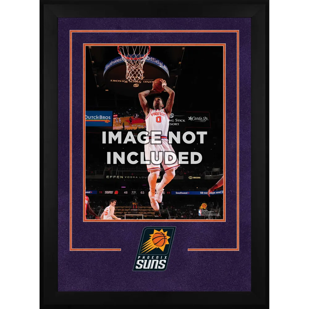 Lids Phoenix Suns Fanatics Authentic Black Framed Team Logo Jersey