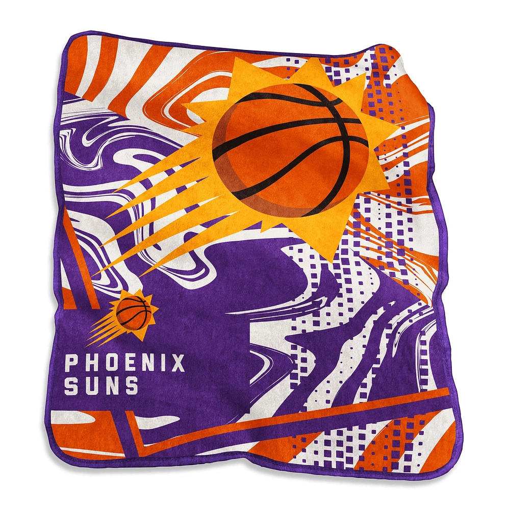 Phoenix Suns 50" x 60" Swirl Raschel Throw Blanket