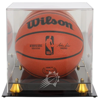 Vitrine de présentation du logo de l'équipe de basket-ball Golden Classic des Phoenix Suns