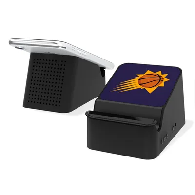 Phoenix Suns Solid Design Wireless Charging Station & Bluetooth Speaker