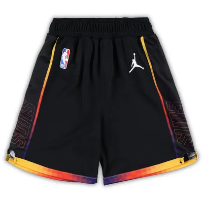 Preschool Jordan Brand Black Phoenix Suns Statement Edition Team Replica Shorts