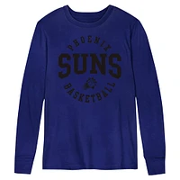 T-shirt à manches longues violet Phoenix Suns Around the Block pour enfants d'âge préscolaire