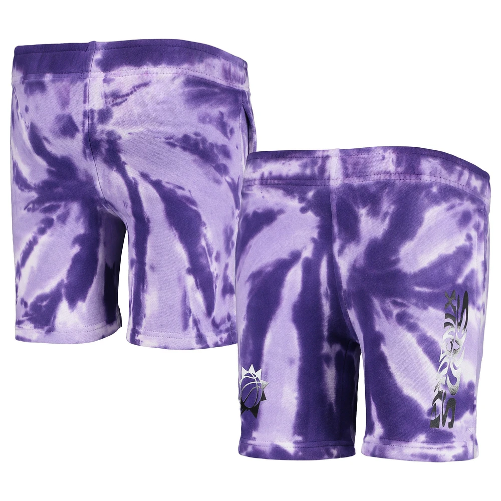 Preschool Blanc/Violet Phoenix Suns Santa Monica Shorts