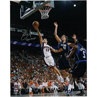 Steve Nash Phoenix Suns Autographed 16" x 20" Layup vs. Dallas Mavericks Photograph with "2x MVP" Inscription