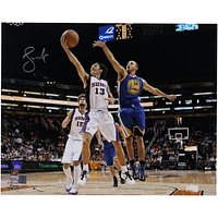 Steve Nash Phoenix Suns Autographed 16" x 20" Layup vs. Golden State Warriors Photograph
