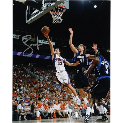 Steve Nash Phoenix Suns Autographed 8" x 10" Layup vs. Dallas Mavericks Photograph
