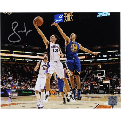 Steve Nash Phoenix Suns Autographed 8" x 10" Layup vs. Golden State Warriors Photograph