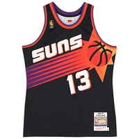 Steve Nash Phoenix Suns Autographed Mitchell & Ness Black 1996-97 Authentic Jersey with Multiple Inscriptions - Limited Edition of 12