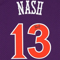 Steve Nash Phoenix Suns Autographed Mitchell & Ness Purple 2005-06 Swingman Jersey