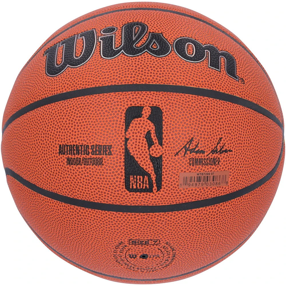 Steve Nash Phoenix Suns Autographed Wilson Authentic Series Indoor/Outdoor Basketball with "2x MVP" Inscription