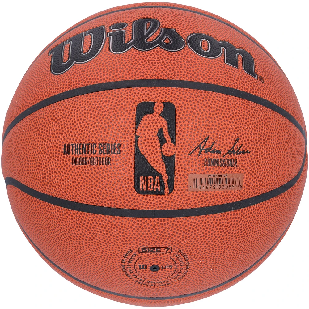 Steve Nash Phoenix Suns Autographed Wilson Authentic Series Indoor/Outdoor Basketball with "HOF 18" Inscription