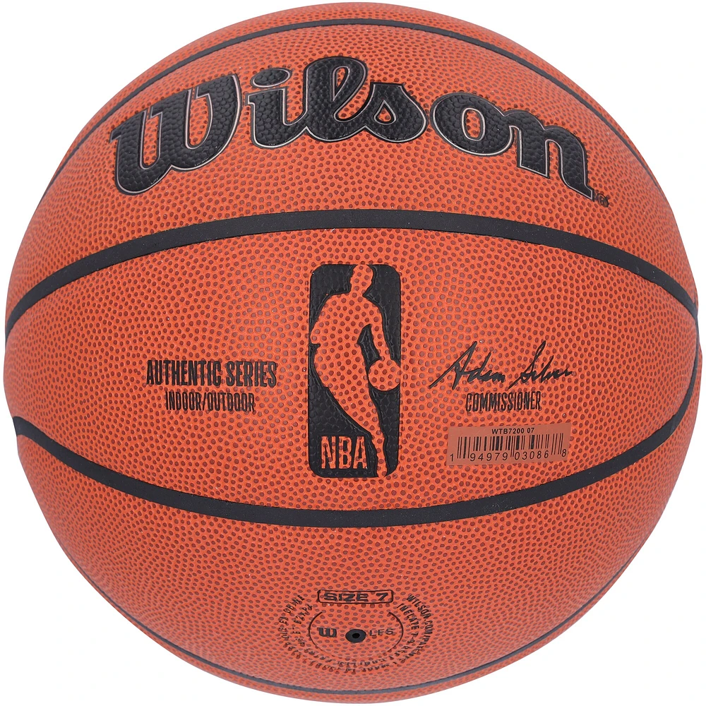 Steve Nash Phoenix Suns Autographed Wilson Authentic Series Indoor/Outdoor Basketball