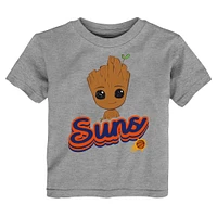 Toddler Heather Gray Phoenix Suns Two-Piece Guardians Of The Galaxy T-Shirt Set