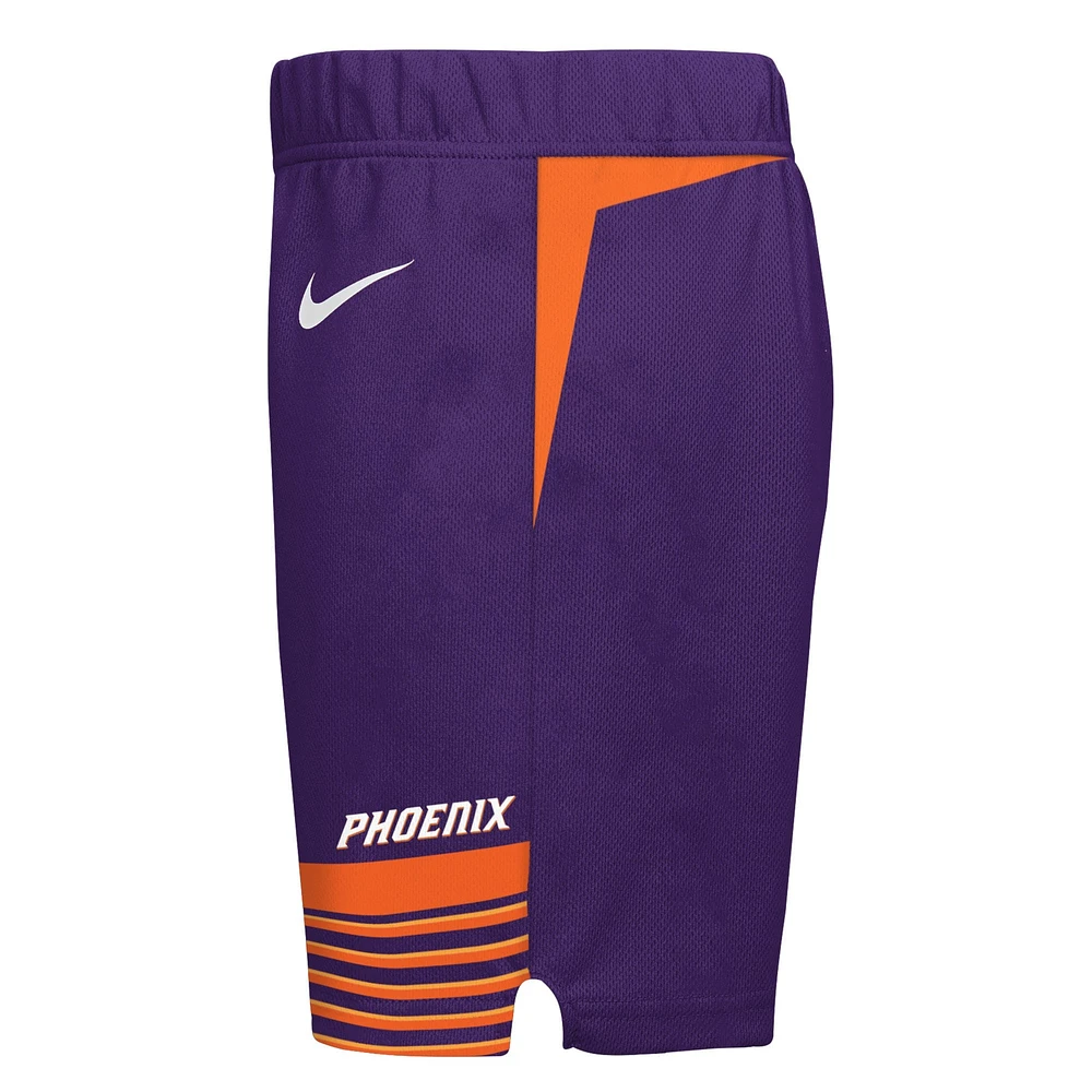 Toddler Nike Purple Phoenix Suns Icon Replica Shorts