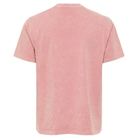 Unisex Sportiqe  Pink Phoenix Suns Distressed Rock & Roll Collection Angus Premium Mineral Wash T-Shirt
