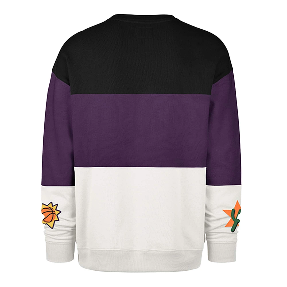 Unisex '47 Purple Phoenix Suns 2024/25 City Edition On Five Maximalist Pullover Sweatshirt