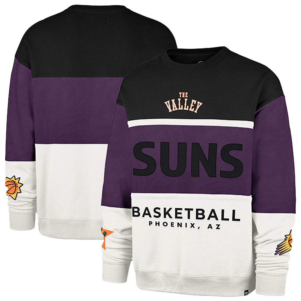 Unisex '47 Purple Phoenix Suns 2024/25 City Edition On Five Maximalist Pullover Sweatshirt