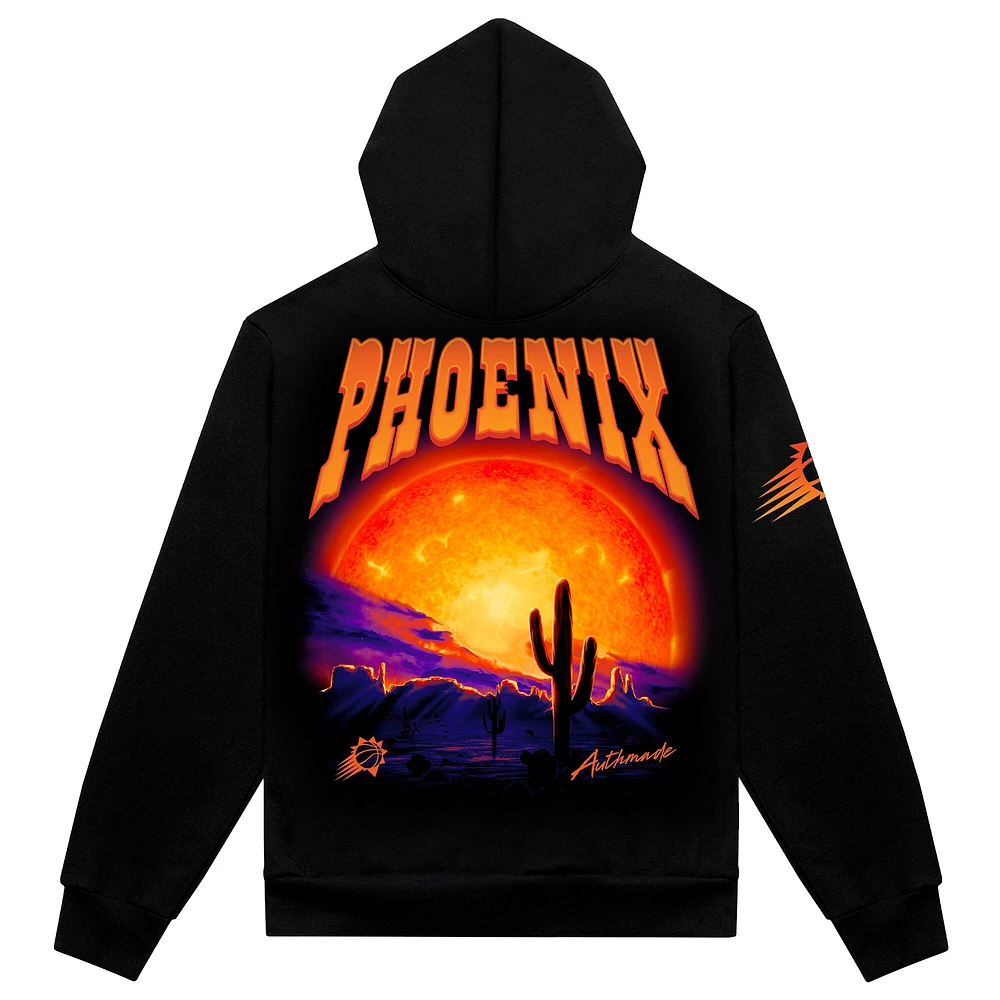 Unisex Authmade  Black Phoenix Suns Solar Flare Pullover Hoodie