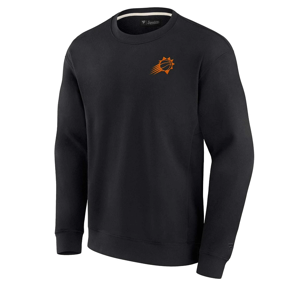 Sweat-shirt unisexe Fanatics Black Phoenix Suns Elements en polaire ultra douce