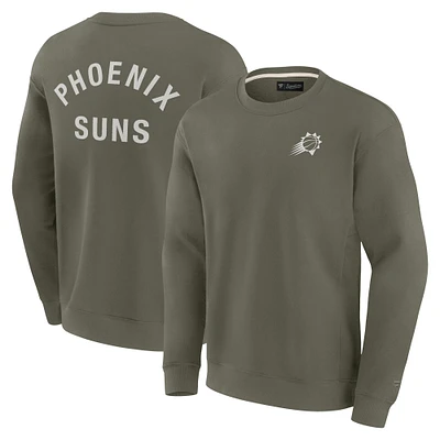 Unisex Fanatics Olive Phoenix Suns Elements Super Soft Fleece Pullover Sweatshirt