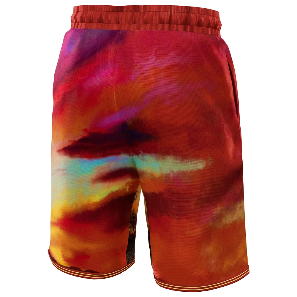 Unisex NBA & KidSuper Studios by Fanatics Red Phoenix Suns Hometown Shorts