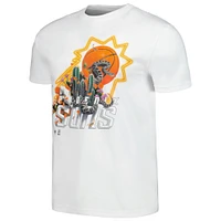 T-shirt unisexe NBA x Kathy Ager White Phoenix Suns Identifier Artist Series