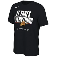 Unisex Nike  Black Phoenix Suns 2024 NBA Playoffs Mantra T-Shirt