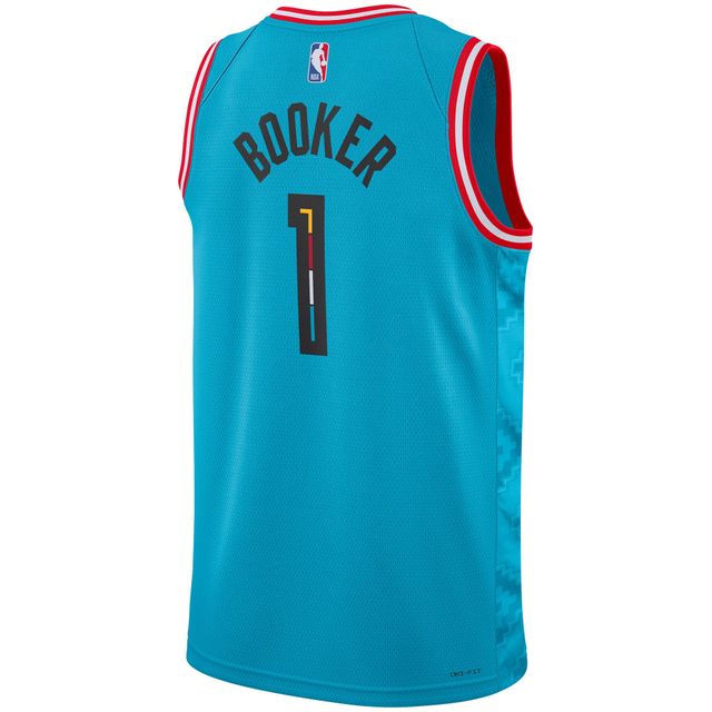 Maillot Nike Devin Booker Turquoise Phoenix Suns 2022/23 Swingman Unisexe - City Edition