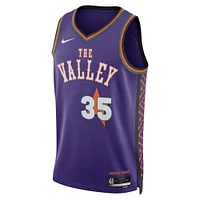 Maillot de joueur Nike Kevin Durant violet Phoenix Suns 2024/25 Swingman pour homme - Édition City