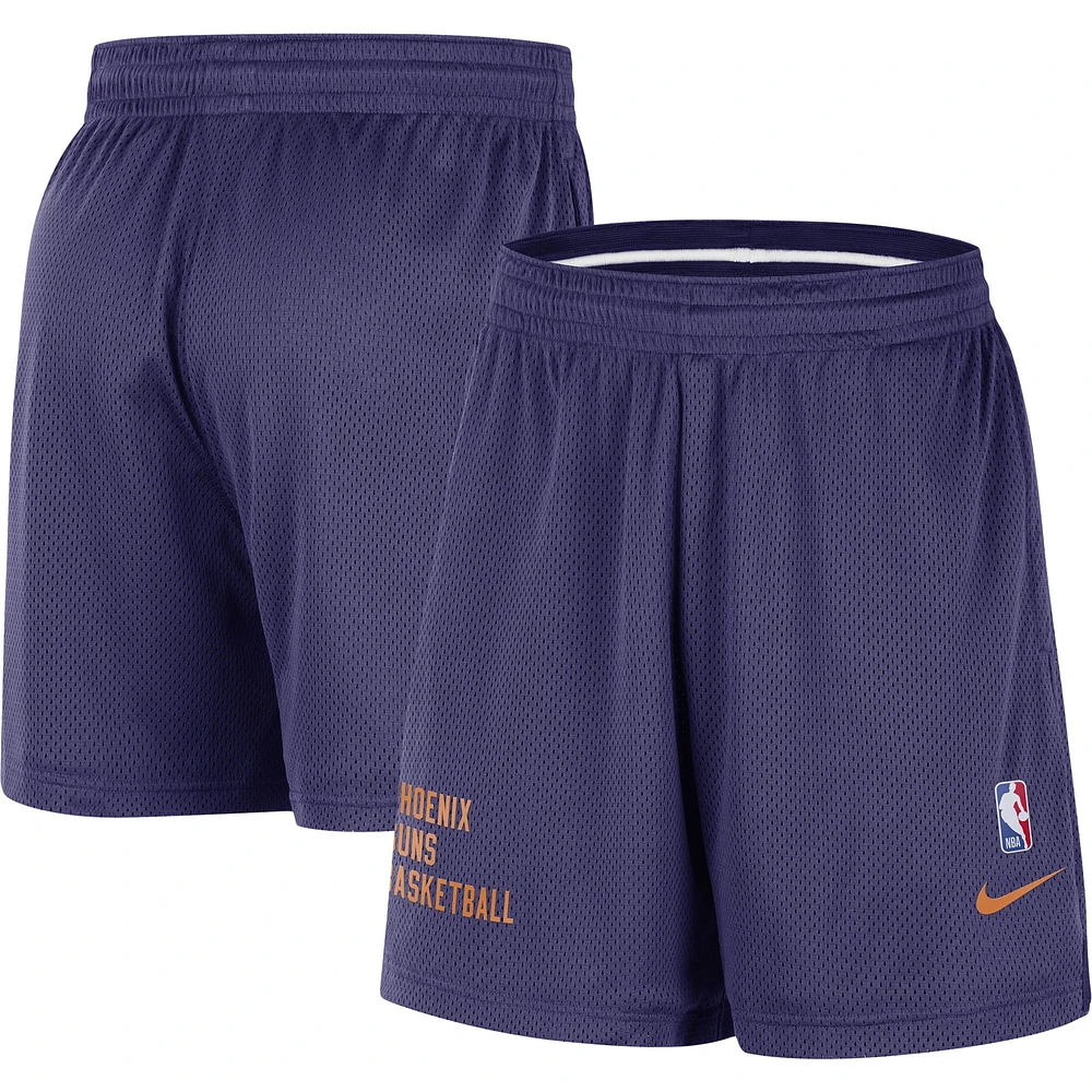 Unisex Nike Purple Phoenix Suns Warm Up Performance Practice Shorts