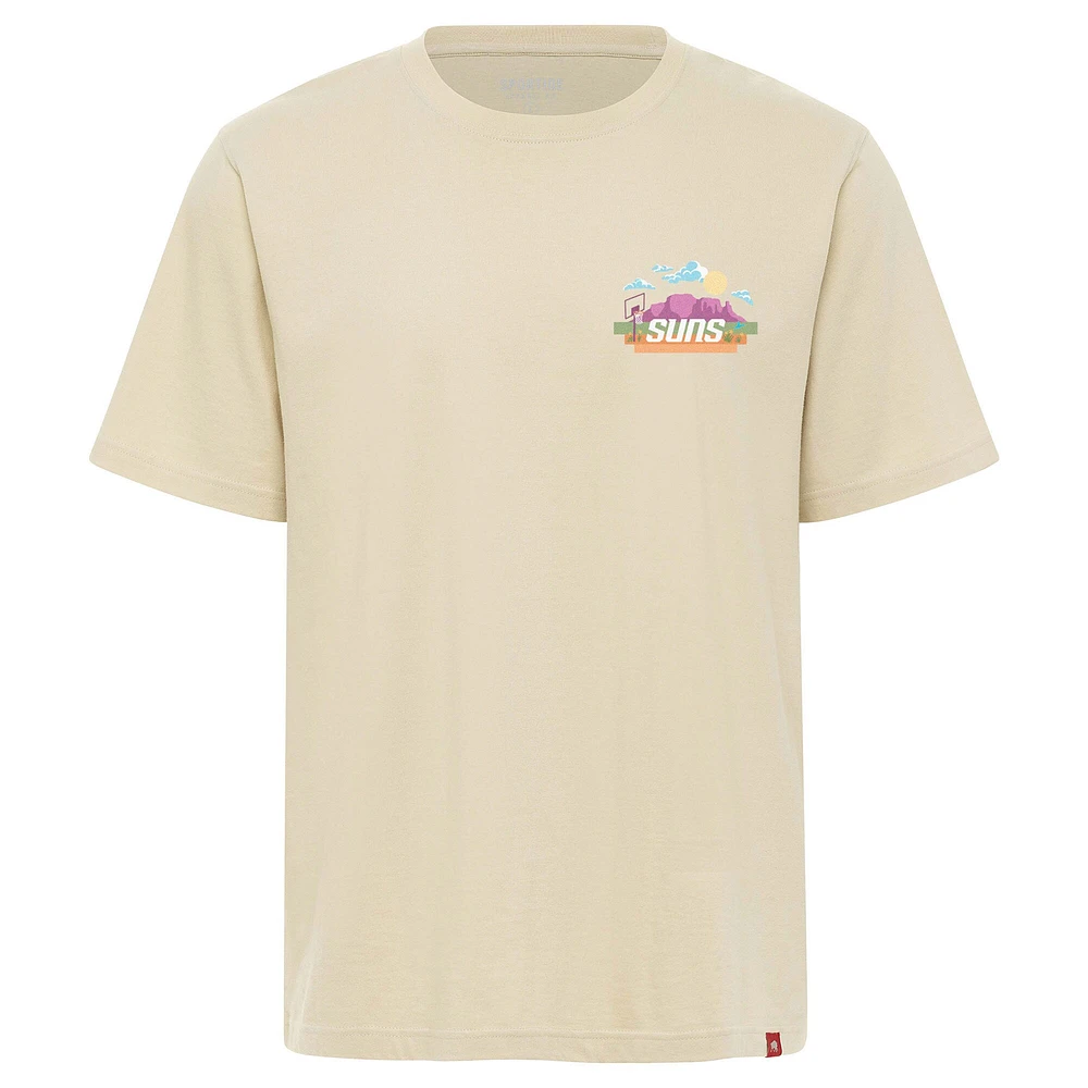 Unisex Sportiqe  Cream Phoenix Suns The Land Artist Series Duke Premium T-Shirt
