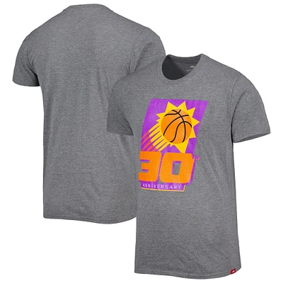 Unisex Sportiqe Heather Gray Phoenix Suns 30th Anniversary Celebration Comfy Tri-Blend T-Shirt