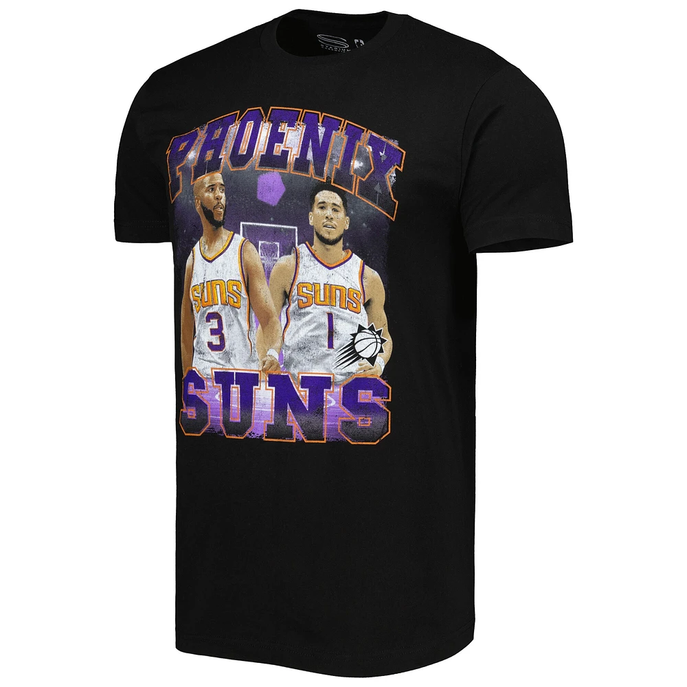 Unisex Stadium Essentials Devin Booker & Chris Paul Black Phoenix Suns Player Duo T-Shirt