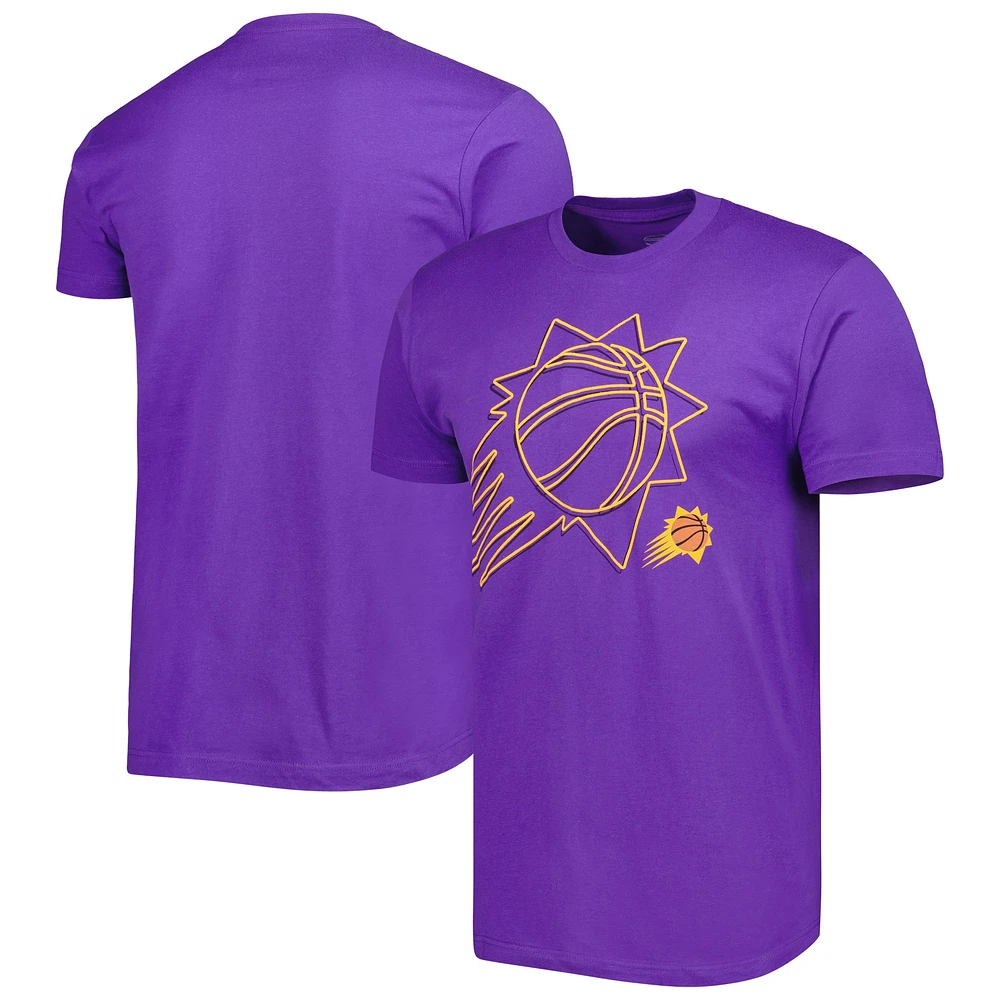 T-shirt unisexe Stadium Essentials Purple Phoenix Suns Element Logo Pop