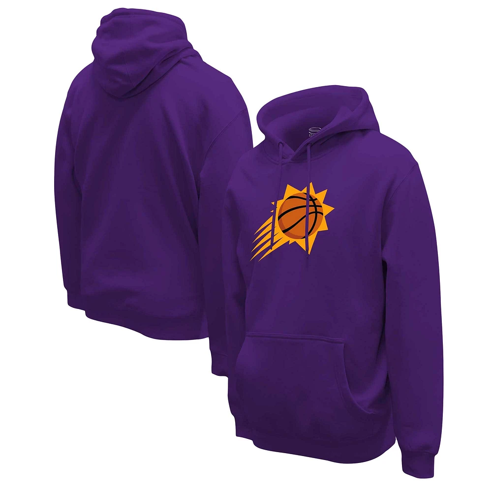 Sweat à capuche unisexe Stadium Essentials violet Phoenix Suns avec logo principal