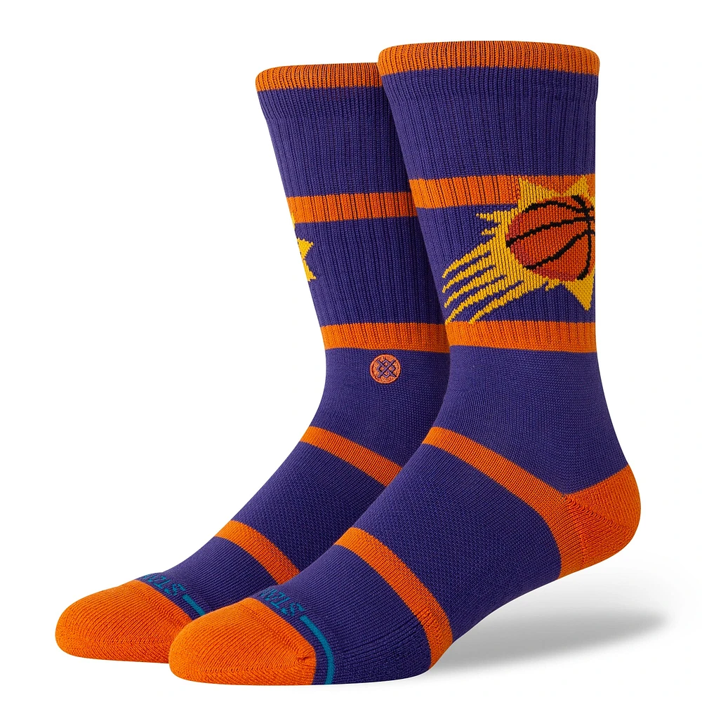 Chaussettes unisexes Stance Phoenix Suns Prep Stripe Crew