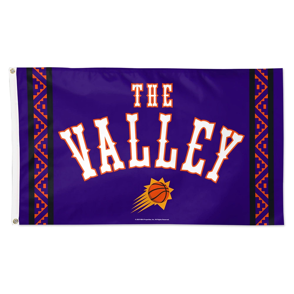 WinCraft  Phoenix Suns 2024/25 City Edition One-Sided 3' x 5' Deluxe Flag