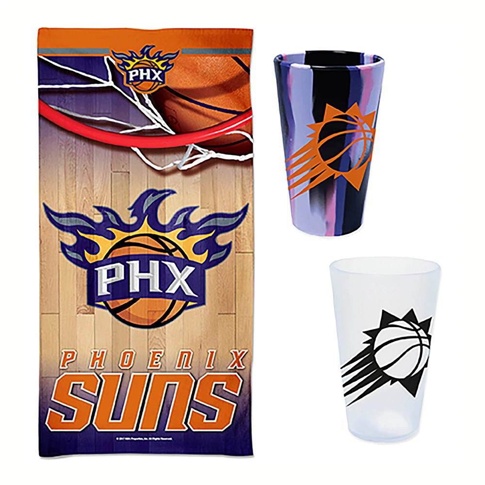 WinCraft Phoenix Suns Beach Day Accessories Pack