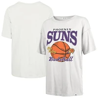 Women's '47  White Phoenix Suns City Edition Down Court Sadie T-Shirt