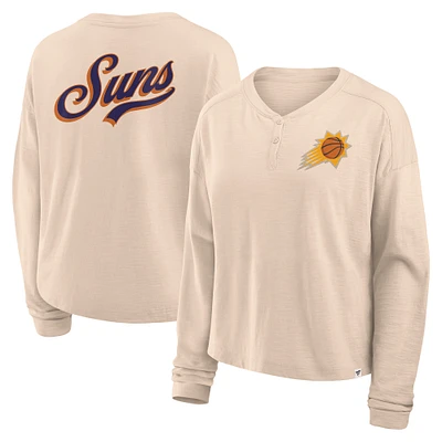 T-shirt à manches longues Fanatics Natural Phoenix Suns pour femmes