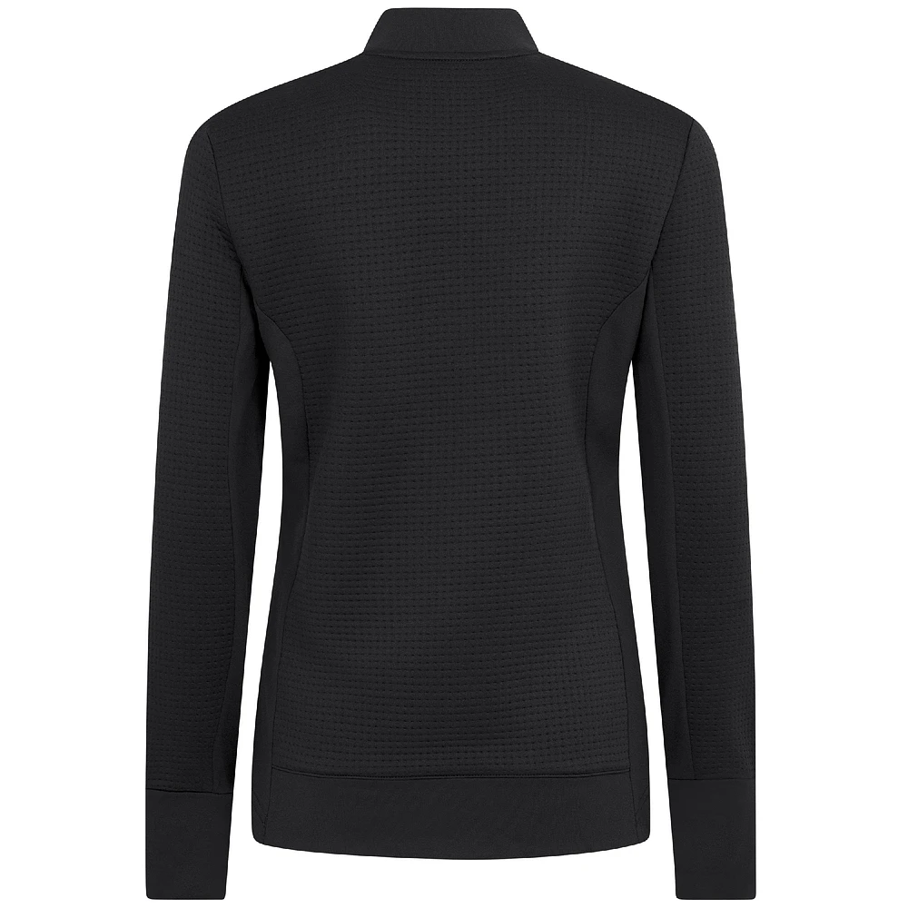 Women's Levelwear  Black Phoenix Suns Cushion Quarter-Zip Pullover