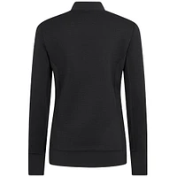 Women's Levelwear  Black Phoenix Suns Cushion Quarter-Zip Pullover