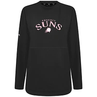 Women's Levelwear  Black Phoenix Suns Mother's Day Beaudry Arched Pullover Sweatshirt