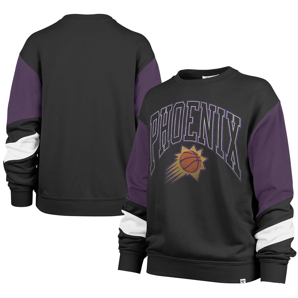 Sweat-shirt Nova Crew '47 noir Phoenix Suns 2023/24 City Edition pour femme