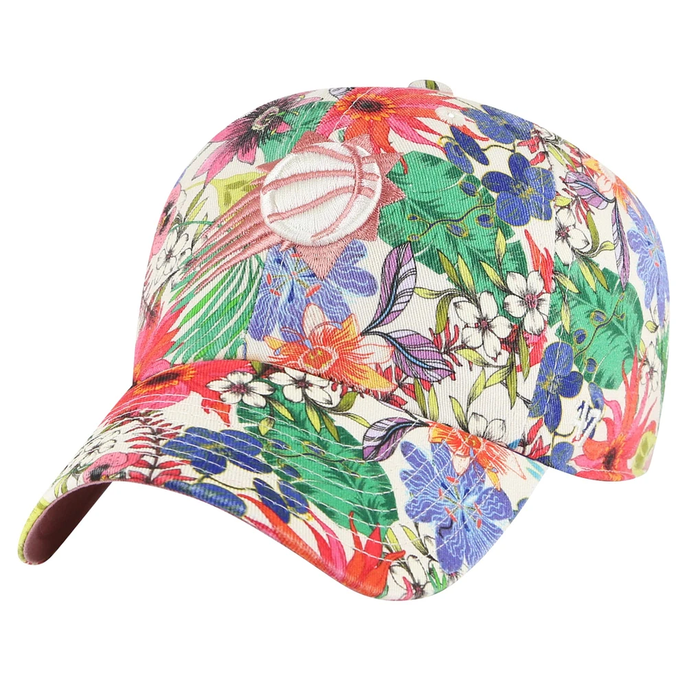 Women's '47 Cream Phoenix Suns Pollinator Clean Up Adjustable Hat