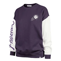 Women's '47 Oversized Pullover Sweatshirt Purple Phoenix Suns  Rise Andie